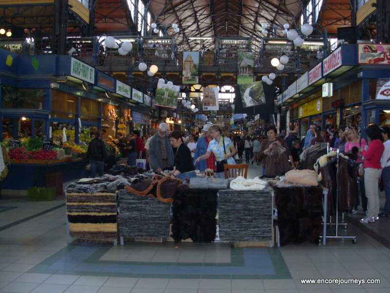 Great Market Hall, Pest side of Budapest, Hungary